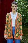 CARDIGAN HOJAS